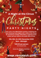 Christmas Party Nights - A Night at the Circus